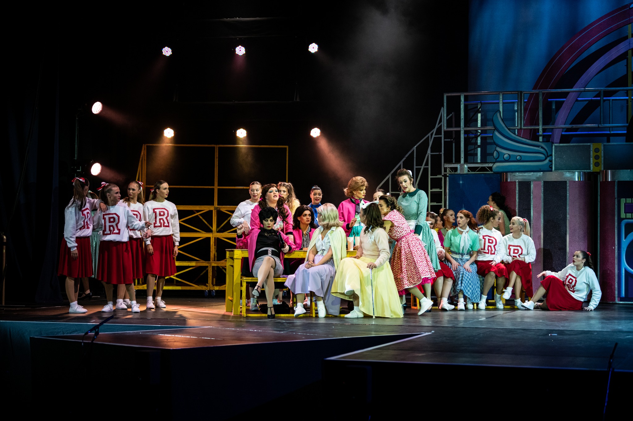 Grease the Musical Theatrical Costume Hire UK Productions